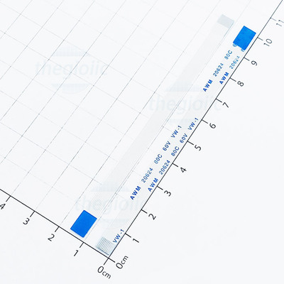Cáp FFC 10 Chân 0.5mm Ngược Hướng Dài 10cm 