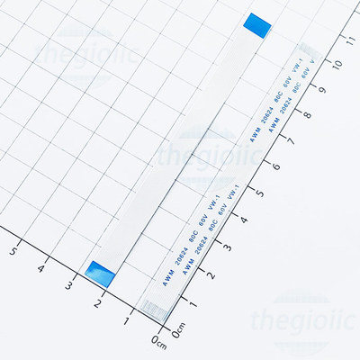 Cáp FFC 15 Chân 0.5mm Cùng Hướng Dài 10cm