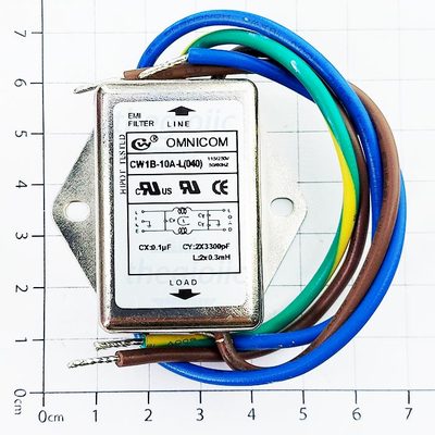 CW1B-10A-L Bộ Lọc Nguồn 1 Pha 10A 115/250V