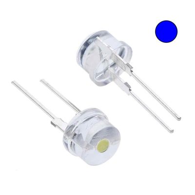 LED Xanh Dương Siêu Sáng F8 8mm 0.5W