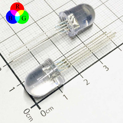 LED RGB 10mm Siêu Sáng Dương Chung Trong Suốt