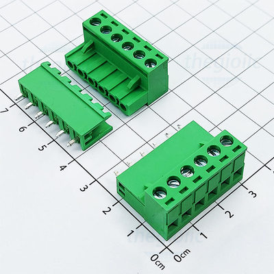 KF-5.08-6-V Terminal Block Plug-in Hàn PCB 6 Chân Thẳng 5.08mm 300V 15A