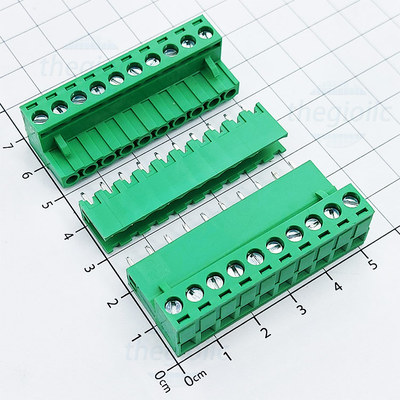 KF-5.08-10-V Terminal Block Plug-in Hàn PCB 10 Chân Thẳng 5.08mm 300V 15A