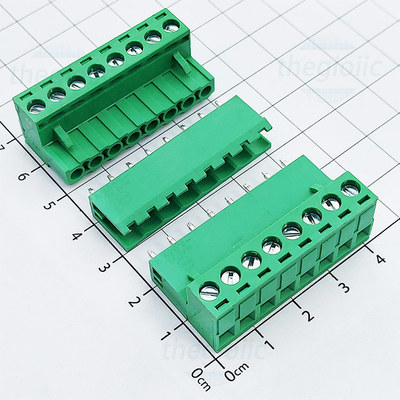 KF-5.08-8-V Terminal Block Plug-in Hàn PCB 8 Chân Thẳng 5.08mm 300V 15A