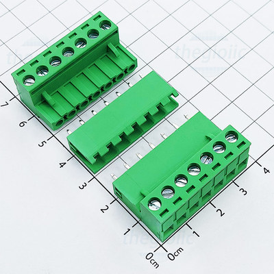 KF-5.08-7-V Terminal Block Plug-in Hàn PCB 7 Chân Thẳng 5.08mm 300V 15A