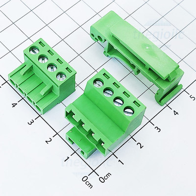 2EDG-UKR-4P Terminal 4 Chân 5.08mm, 250V/18A, Dây 28~12AWG