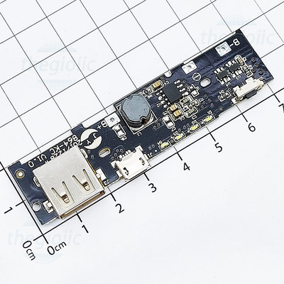 864-KC Mạch Sạc Pin 18650 Ngõ Vào MicroUSB Ngõ Ra USB