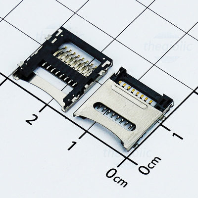 MiSD-OL-8P Khay Thẻ Nhớ MicroSD 8 Chân Open-Lock