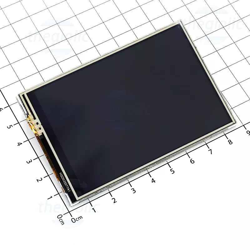 LCD (C) 3.5inch 480x320 Cảm Ứng Điện Trở Cho Raspberry Pi Giao Tiếp SPI, SKU:15811