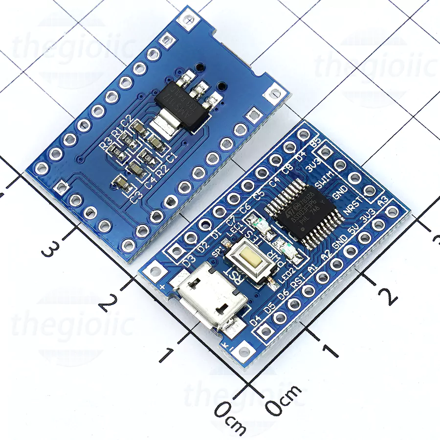 Mạch STM8S003F3P6 Cổng Micro USB