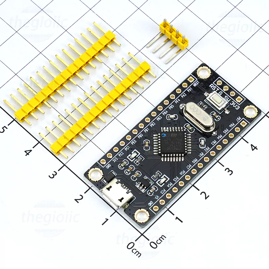 Mạch Phát Triển STM8S105K4T6 Cổng Micro USB