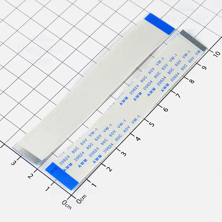 Cáp FFC 30 Chân 0.5mm Ngược Hướng Dài 10cm