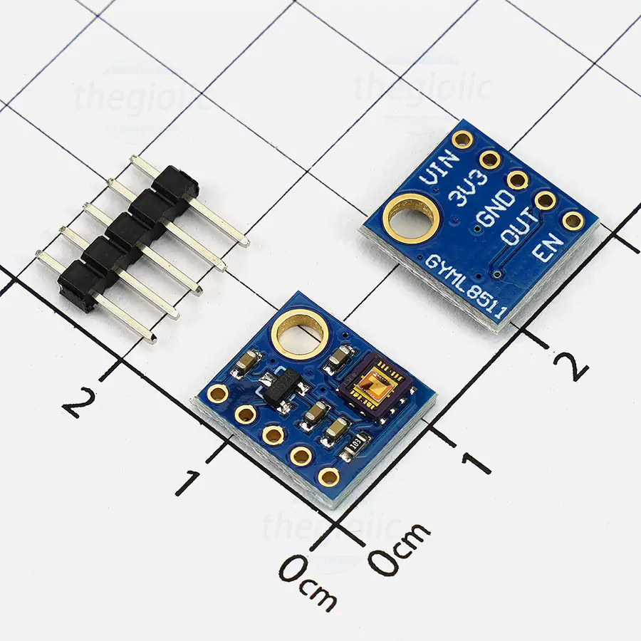 GY-ML8511 Mạch Cảm Biến Tia UV 280 - 390nm Ngõ Ra Analog