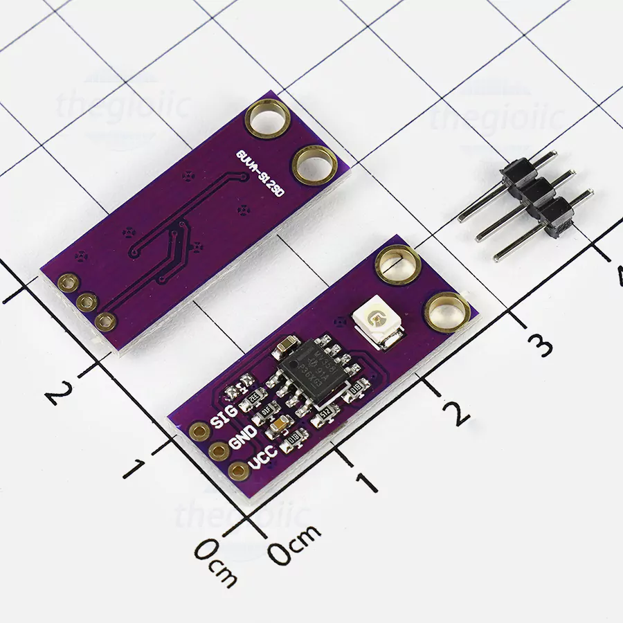 GUVA-S12SD Mạch Cảm Biến Tia UV 240-370nm Ngõ Ra Analog