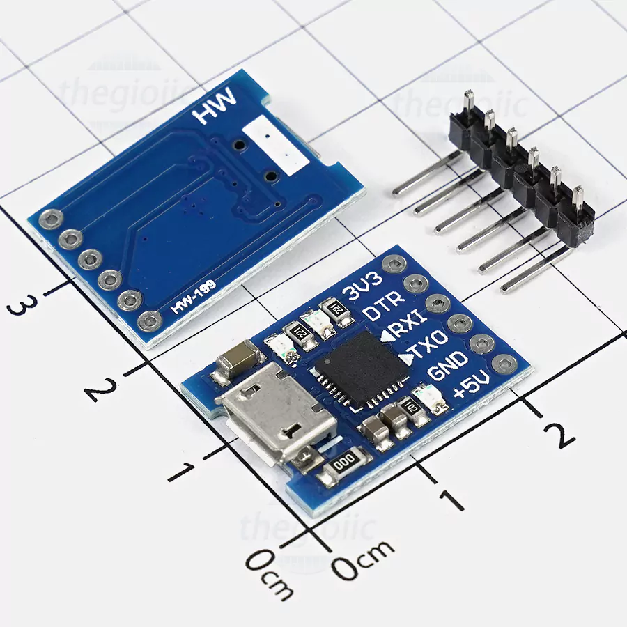 CP2102 Mạch Chuyển Đổi MicroUSB To UART TTL