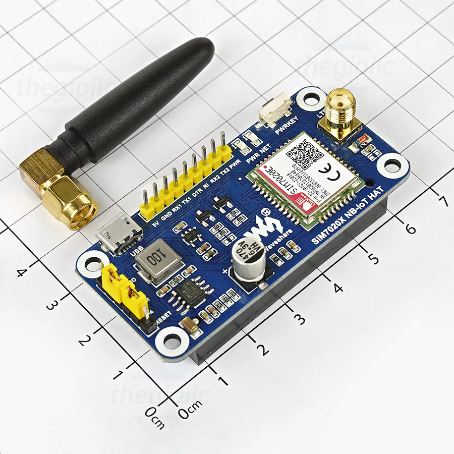 SIM7020E NB-IoT HAT Cho Raspberry Pi, SKU: 15936