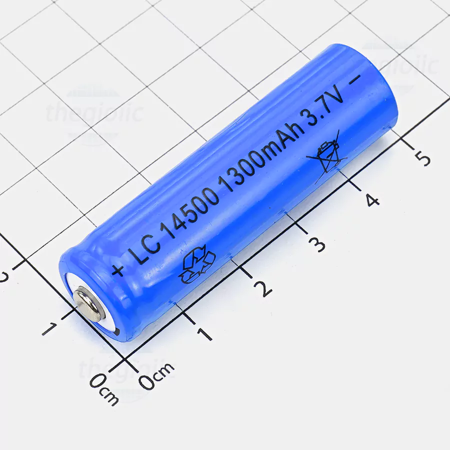 Pin Sạc 14500 1300mAh 3.7V