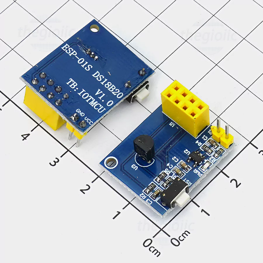 DS18B20 Mạch Cảm Biến Nhiệt Độ -55-125°C Cho ESP8266