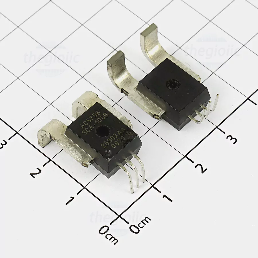 ACS756SCA-100B-PFF-T Cảm Biến Dòng 100A 1 Kênh