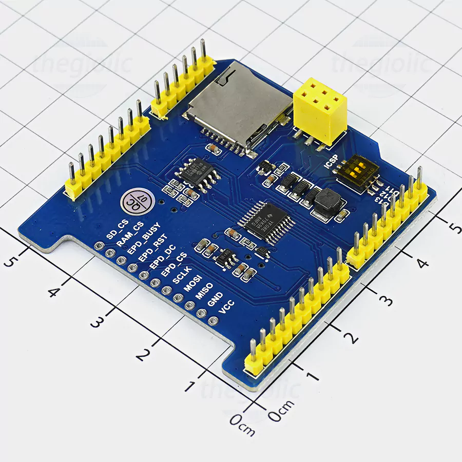 Mạch Giao Tiếp LCD E-Paper Cho Arduino NUCLEO Giao Tiếp SPI, SKU: 15082