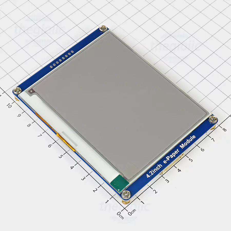 LCD E-Ink 4.2inch 400x300 Đỏ Đen Trắng Giao Tiếp SPI, SKU: 13454