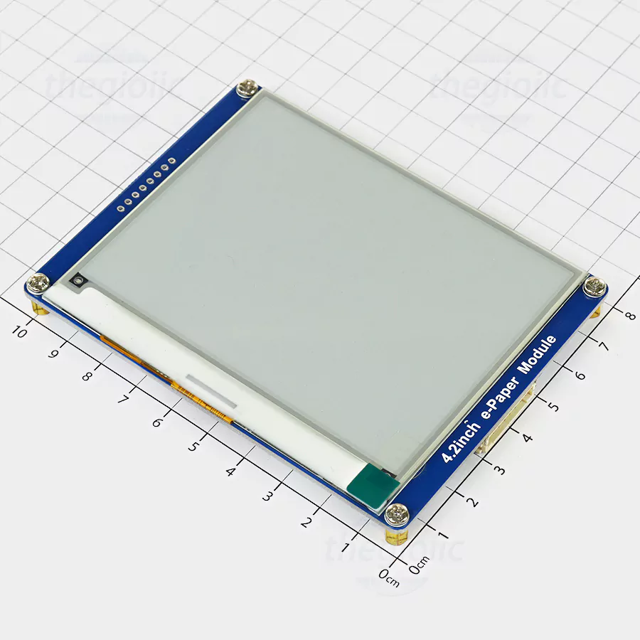 LCD E-Ink 4.2inch 400x300 Đen Trắng Giao Tiếp SPI, SKU: 13353