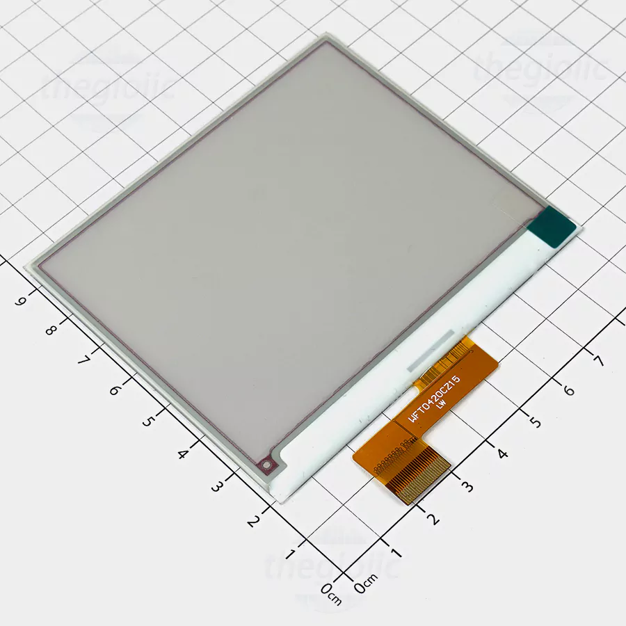 Màn Hình LCD E-Ink 4.2inch 400x300 Đỏ Đen Trắng Giao Tiếp SPI, SKU: 13379