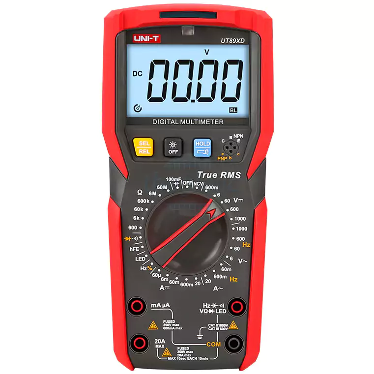 Uni-T UT89XD Đồng Hồ Đo Hiển Thị Số