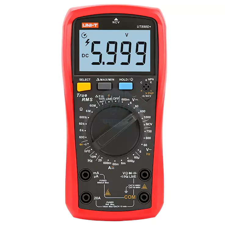 Uni-T UT890D+ Plus Đồng Hồ Đo Hiển Thị Số True RMS
