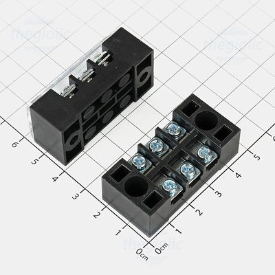 TB1503 Cầu Đấu Điện, Terminal Khối Tủ Điện 3 Cực 15A 600V Cỡ Dây 0.5-1.5mm2