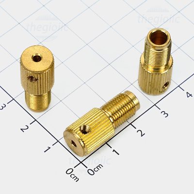 Trục Kẹp Mũi Khoan 2.3mm Với Động Cơ Ren Ngoài M8