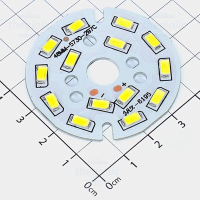 Tấm LED Trắng Sáng 7W 14LED 5730 48mm 21-22.4VDC