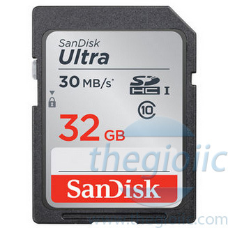 Thẻ nhớ Sandisk Ultra SDHC 32GB Class 10