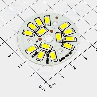 Tấm LED Trắng Sáng 7W 14LED 5730 40mm 21-22.4VDC