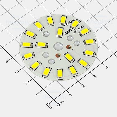 Tấm LED Trắng Sáng 9W 18LED 5730 50mm 27-28.8VDC