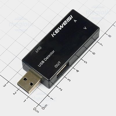 KWS-10VA USB Tester Đồng Hồ Đo Điện Áp Dòng Điện