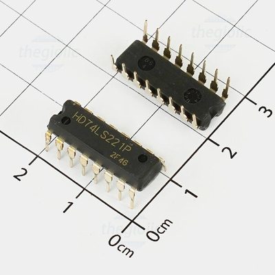 HD74LS221P IC Monostable Multivibrator 80ns, 16-DIP