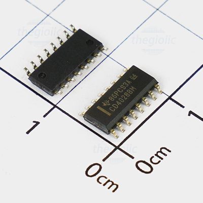 CD4028BM IC Decoder, 16-SOIC