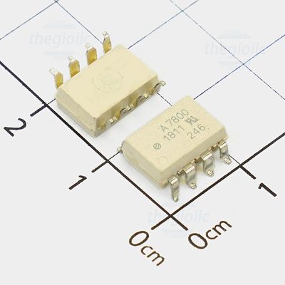 HCPL-7800 IC Isolation Amplifier 1 Circuit 100 kHz, 8-SMD