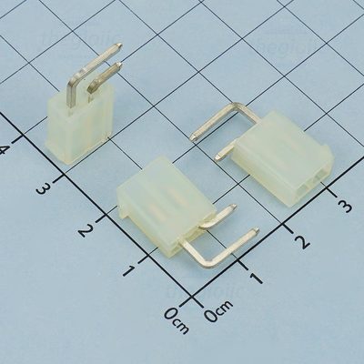 Đầu Nối 5569 4.2mm 2 Chân 2 Hàng Cong Hàn PCB