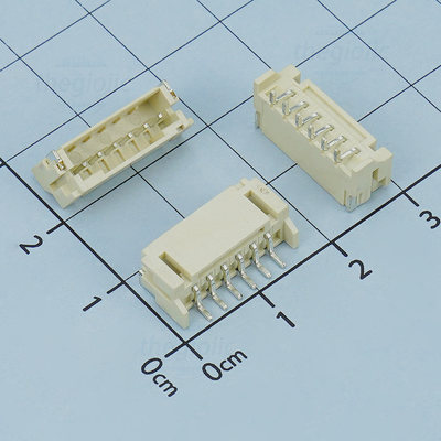 Đầu PH2.0mm 6 Chân Dán SMD Nằm Ngang