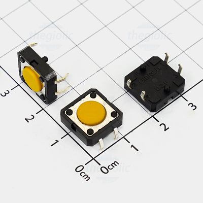 B3F-4005 Nút Nhấn 12x12mm Cao 4.3mm 4 Chân Xuyên Lỗ Omron