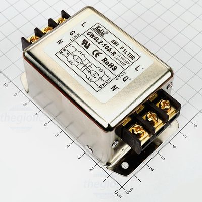 CW4L2-10A-R Bộ Lọc Nguồn 1 Pha 10A 115/250V