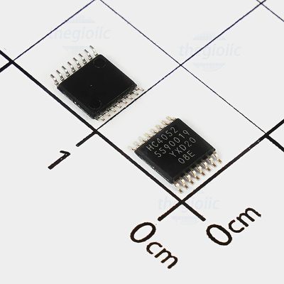 74HC4052PW,118 IC Multiplexer/Demultiplexer Dual 4:1, 16-TSSOP