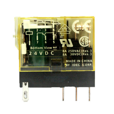 RJ2S-CLD-D24 Rơ Le 24VDC 8A DPDT 8 Chân