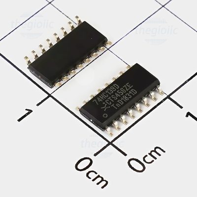 74HC139D,653 IC Decoder/Demultiplexer, 16-SOIC