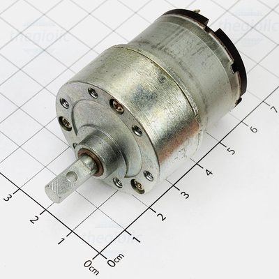 GB37-520 Động Cơ Giảm Tốc 24VDC, 200 rpm, Trục 6mm