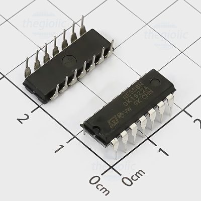 NE556N IC Timer Circuit 100kHz 14-DIP