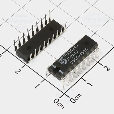 TDA1524A/V4,112 IC Stereo Tone/Volume, 18-DIP