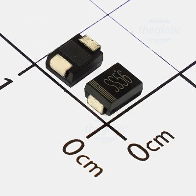 SS56 SMB Schottky Barrier Diodes 5A 60V DO-214AA